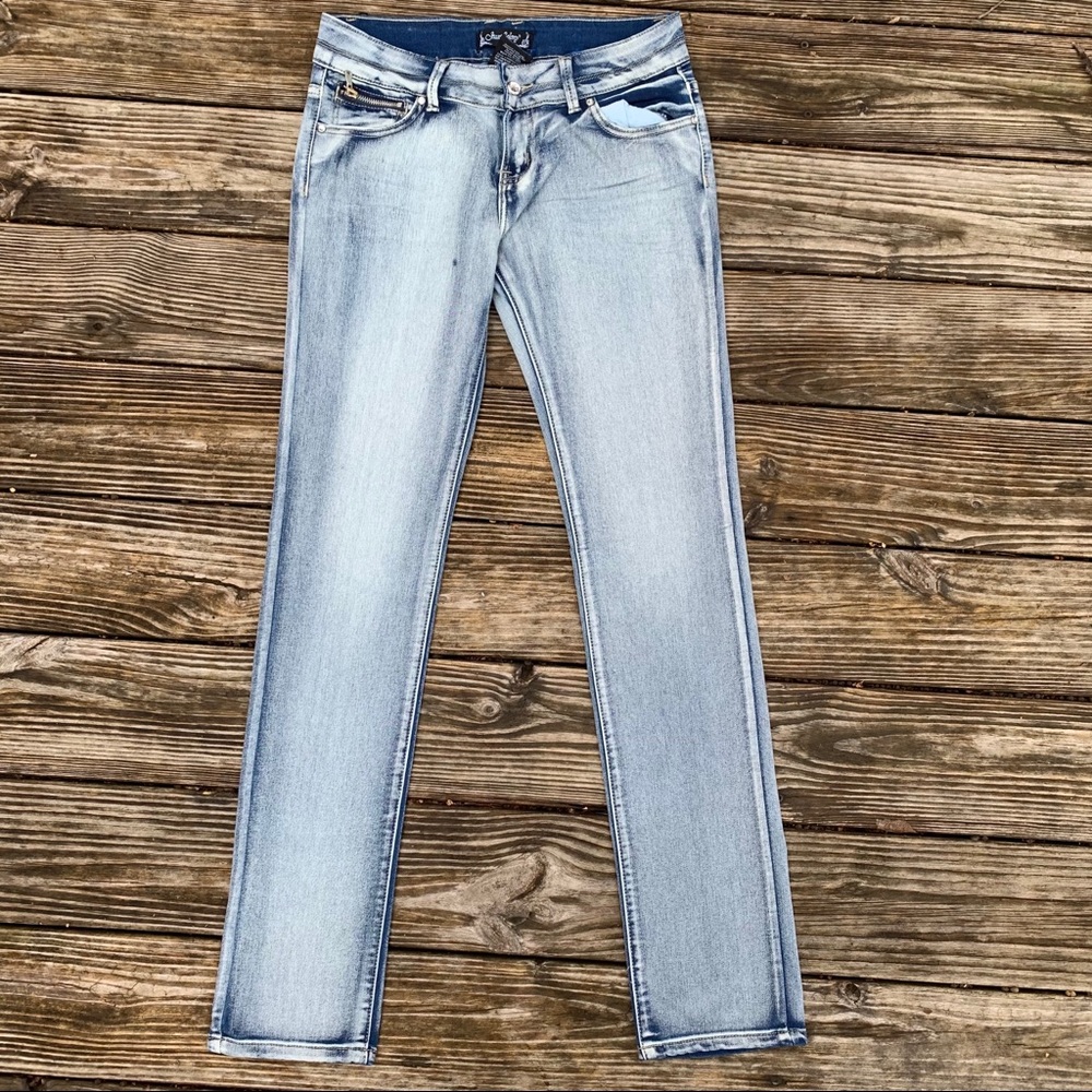 Jeans Colony acid wash 80s look skinny jeans- 9